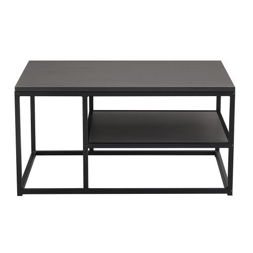 Kondela 290404 Konferenční stolek grafitová, černá BARMIO