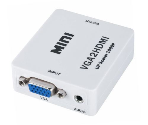 LP VGA + audio - konektor adaptéru HDMI bílý ZLA0795