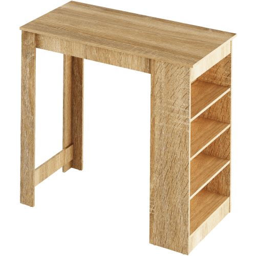 Kondela 256989 Barový stůl dub sonoma 117x57 cm Austen