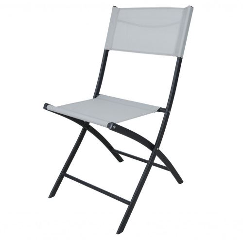 Zahradní židle skládací krémová I Progarden KO-X60000200