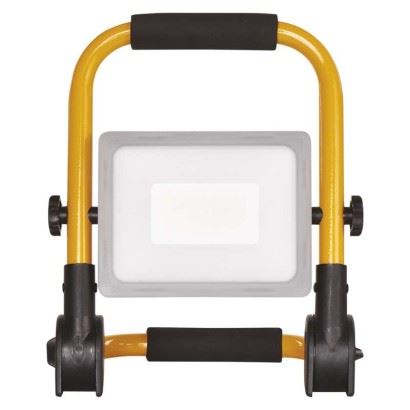 EMOS Lighting LED reflektor ILIO přenosný ZS3332, 31 W, černý/žlutý, neutrální bílá 1542033320