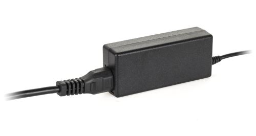 Adaptér Quer s napájecím kabelem pro notebook HP Compaq černý KOM0910