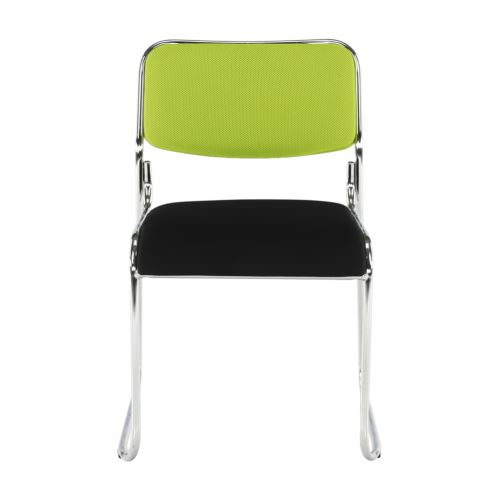 Kondela 255187 Zasedací židle zelená, černá síťovina BULUT
