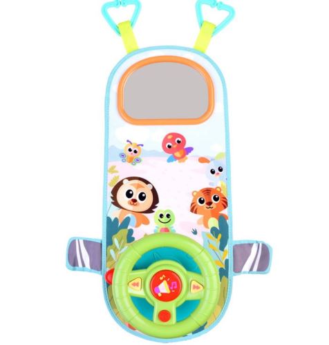 KIK KX5596 Dětský interaktivní volant pro automobil HOLA