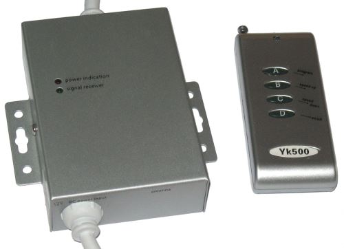 LP Bezdrátový ovladač pro RGB LED pásky šedý  LED0067