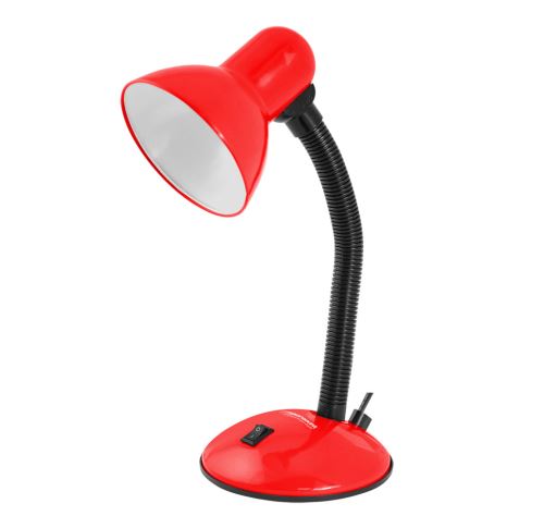 Esperanza Stolní lampa E27 ARCTURUS, červená ELD107R