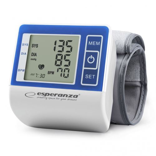 Esperanza Monitor krevního tlaku Vigor ECB001, 40-199 tepů / min