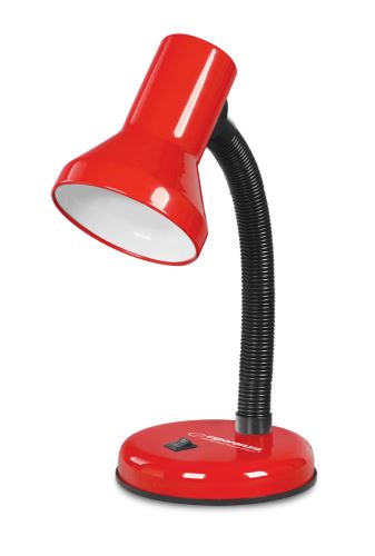 Esperanza Stolní lampa E27 ALTAIR, červená ELD108R