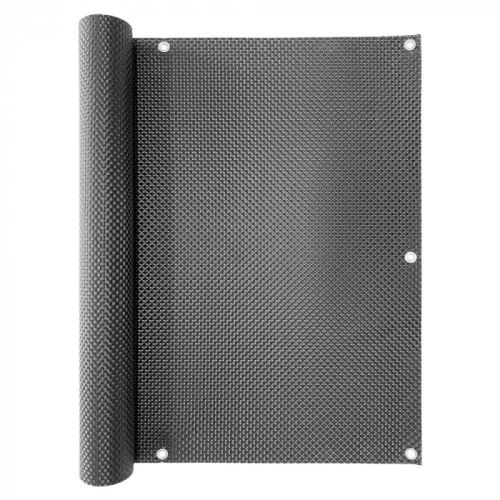 Mirpol Černý balkonový kryt v roli 0,9 x 5 m OS-PS 0,9X5M BK