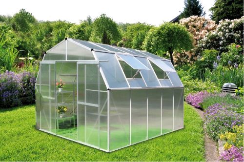 Hlinikový skleník V-Garden KOMFORT TITAN 9900 STRONG 27X30055