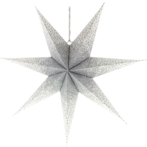 RETLUX RXL 341 Hvězda papírová bílostříbrná 10LED 50003936