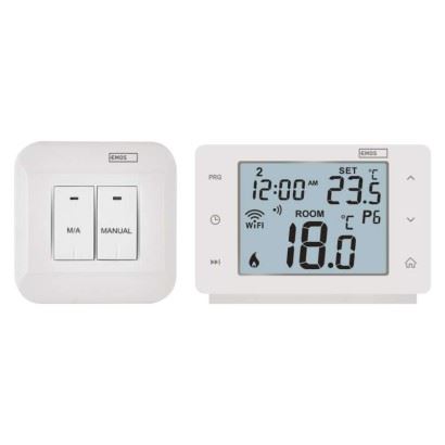 Emos GoSmart Bezdrátový pokojový termostat P56211 s wifi, bílý 2101900001