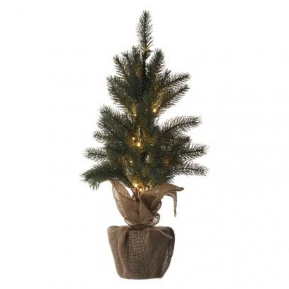 EMOS Lighting LED vánoční stromek DCTW01, 52 cm, 3x AA, vnitřní, teplá bílá 1550000024