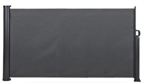 PROGARDEN KO-FD4000600 Terasová zástěna svinovací 3 x 1,4 m antracitová