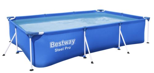 Bestway 56411 Steel Pro Frame bazén s konstrukcí 300 x 201 x 66 cm s kartušovou filtrací 12071