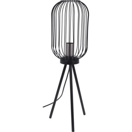 HOMESTYLING KO-HZ1600540 Lampa kovová stříbrná 60 x 17,5 cm