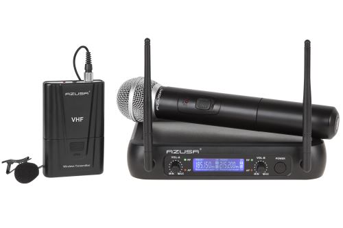 Azusa WR-358LD VHF mikrofon 2 kanály černý MIK0142