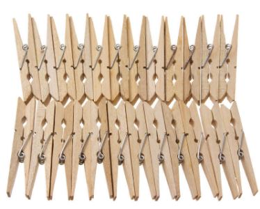 Orion Kolíčky prádelní dřevěné 24ks 531035