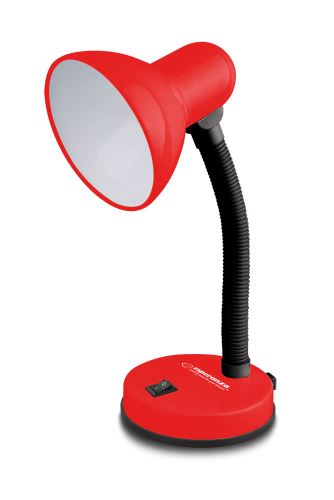 Esperanza Stolní lampa E27 VEGA, červená ELD109R