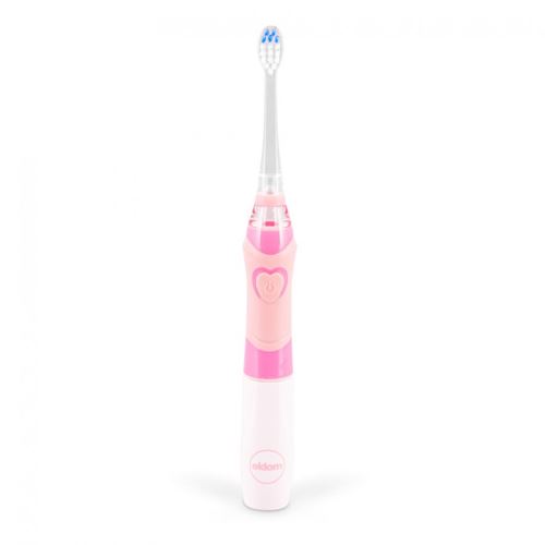 ELDOM SD50R Sonický zubní kartáček pro děti růžový