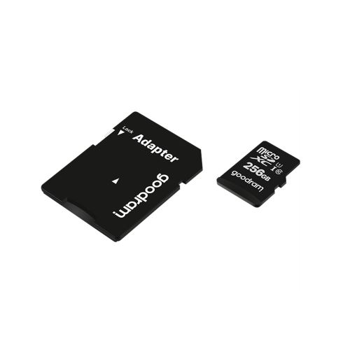 Paměťová karta microSD 256 GB UHS-I Goodram s adaptérem TGD-M1AA2560R12