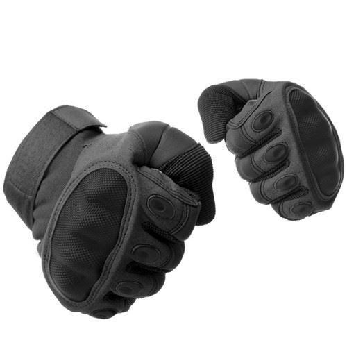 Trizand 21769 Taktické černé ochranné rukavice L 16782