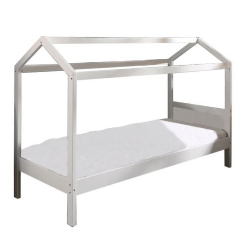 Kondela 355850 Montessori postel bílá borovicové dřevo IMPRES
