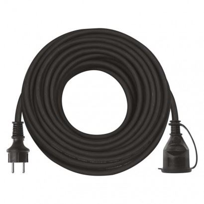 Emos Venkovní prodlužovací kabel 25 m P01725R, 230 V, černý 1901012504