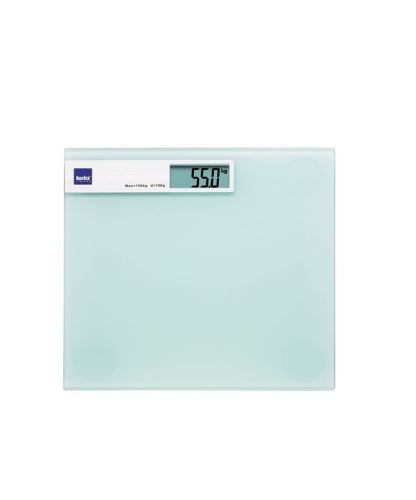 KELA osobní váha digitální  LINDA, skleněná bílá KL-21299