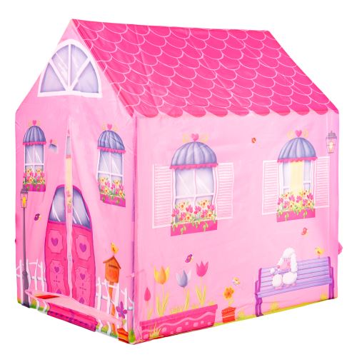 IPLAY 8726 růžový domácí stan pro děti