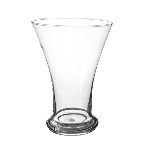Indecor Váza skleněná 25 cm X04738