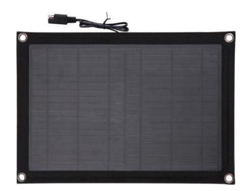 Technaxx TX0597 Solární nabíječka autobaterií 12V, panel 10W, TX-209, černá