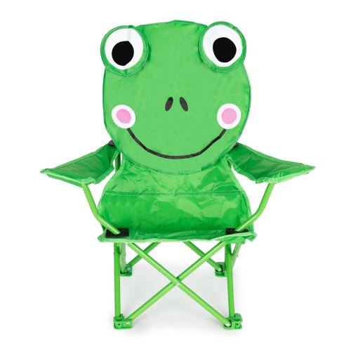 MODERNHOME ST042 (FROG) Skládací dětská turistická židle s taškou Žabka