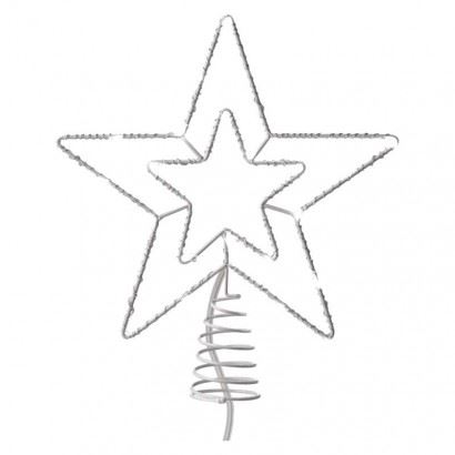 Emos Standard LED spojovací vánoční hvězda D1ZC01, 28,5 cm, venkovní i vnitřní, studená bílá 1550012007