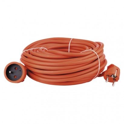 EMOS Prodlužovací kabel – spojka, 20m, 3× 1,5mm, oranžový P01120 1901012000