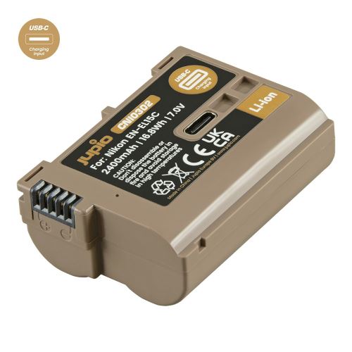 Jupio Baterie 5498415 EN-EL15C *ULTRA C*  2400mAh s USB-C vstupem pro nabíjení