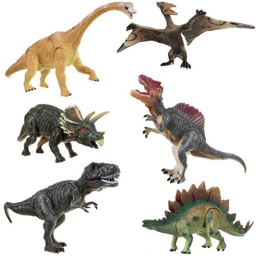 Kruzzel 22398 Sada figurek dinosaurů 6 ks 17158