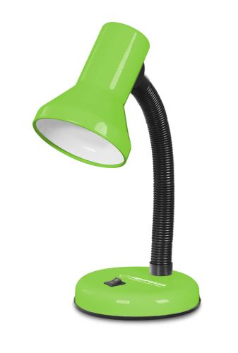Esperanza Pracovní lampa E27 ALTAIR, zelená ELD108G