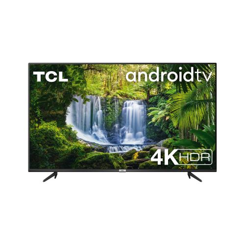 TCL Televizor 50" UHD AndroidTV DVB-T2, černá 50P615X1