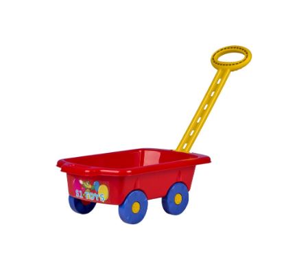 KIK KX3796 Vozík s rukojetí pro děti
