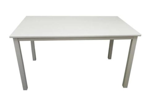 Kondela 203068 Jídelní stůl bílá 135x80 cm ASTRO