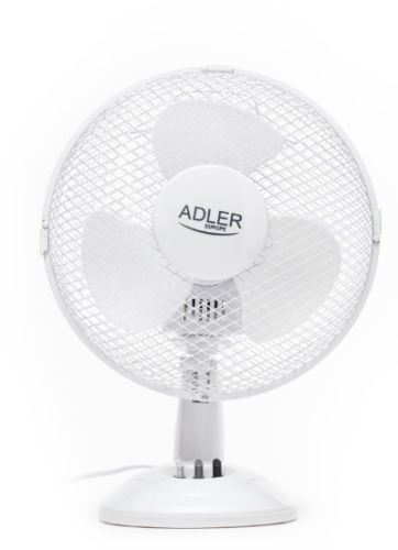 Adler AD 7302 KX3497 Stolní ventilátor 23 cm 56Db 45W bílý