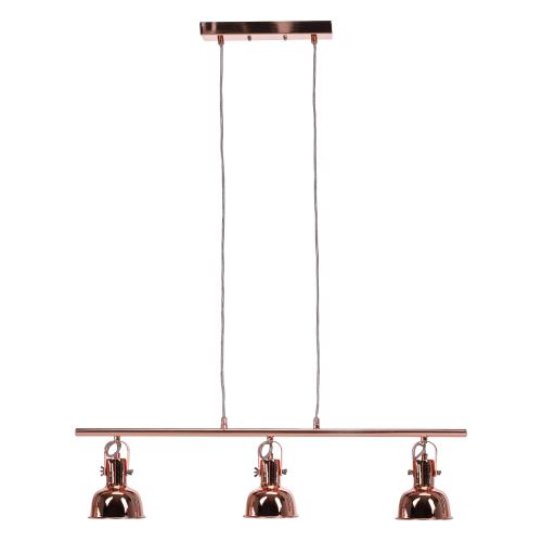 Kondela 290244 Visící lampa v retro stylu kov rose gold AVIER TYP 4