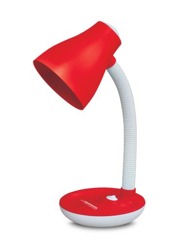 Esperanza Stolní lampa E27 ATRIA, červená ELD114R