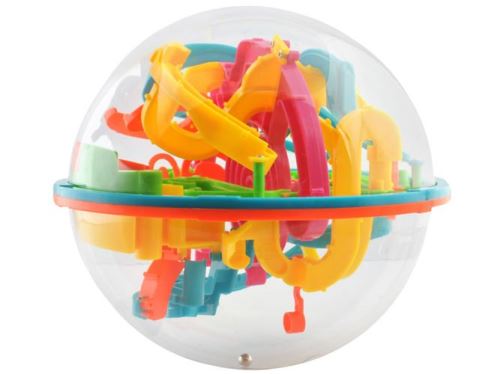 Iso Trade 4672 LABYRINT 3D interaktivní koule 138, plast